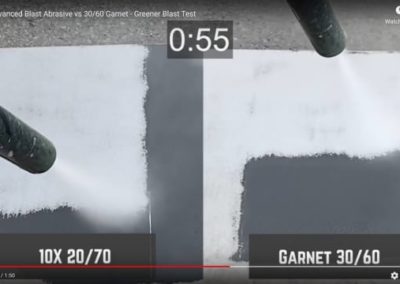 Field Demonstration: Superoxalloy vs. Garnet 30/60