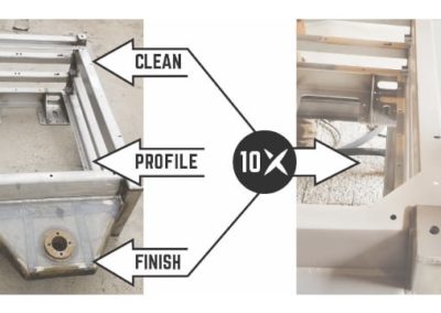 Superoxalloy turns a 3-step surface preparation job into a 1-step job