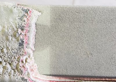 Superoxalloy replaces baking and manual hand scraping on paint racks