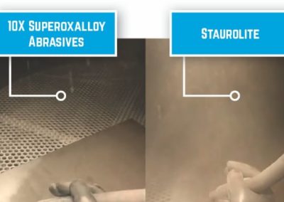 Superoxalloy improves worker visibility and surface quality