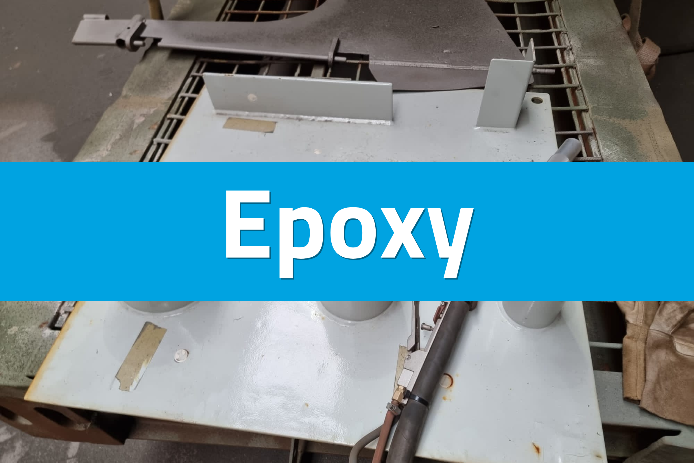 A square that reads "Epoxy"