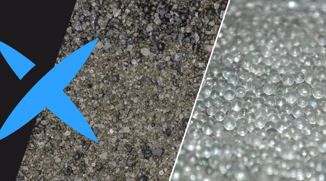 Glass Beads vs. 10X Superoxalloy