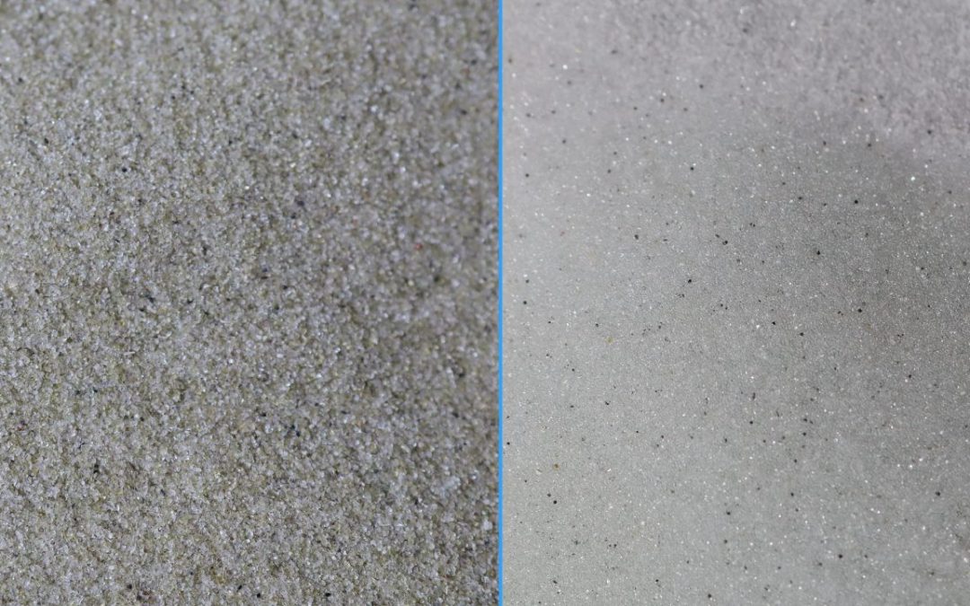 Crushed Glass vs. Glass Bead Media for Sandblasting