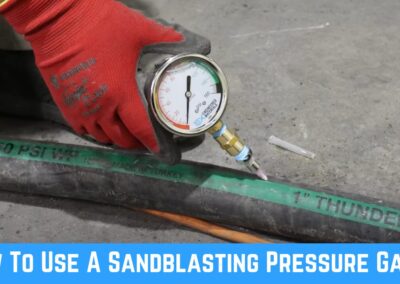 How to Use a Sandblasting Pressure Gauge – Video