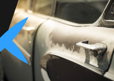 Vintage Car Sandblasting